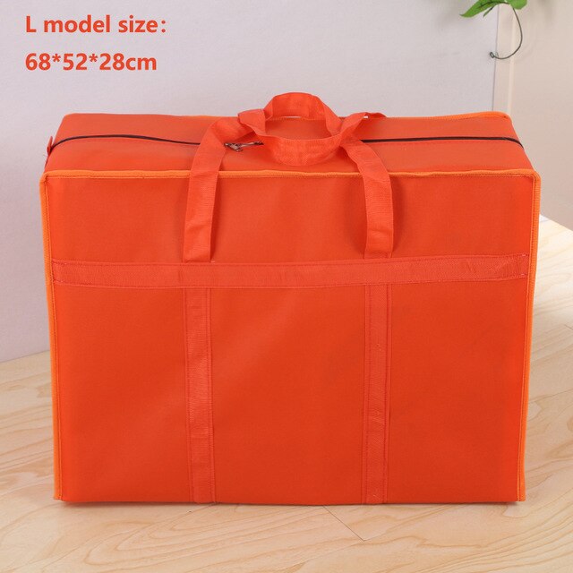Extra large travel bag moving bag Oxford cloth luggage packing bag waterproof  30L 100L 130L thick non-woven bag
