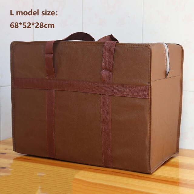 Extra large travel bag moving bag Oxford cloth luggage packing bag waterproof  30L 100L 130L thick non-woven bag