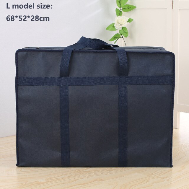 Extra large travel bag moving bag Oxford cloth luggage packing bag waterproof  30L 100L 130L thick non-woven bag