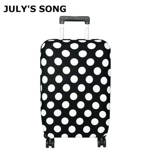 JULY'S SONG Travel Luggage Protective Covers Suitcase Cover Elastic Dustproof Cover for 18-30 inch Suitcase Travel Accessories