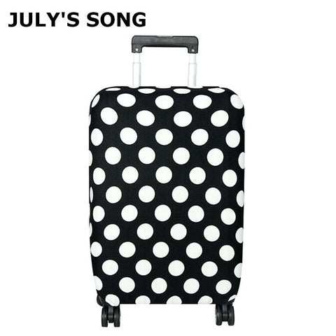 JULY'S SONG Travel Luggage Protective Covers Suitcase Cover Elastic Dustproof Cover for 18-30 inch Suitcase Travel Accessories