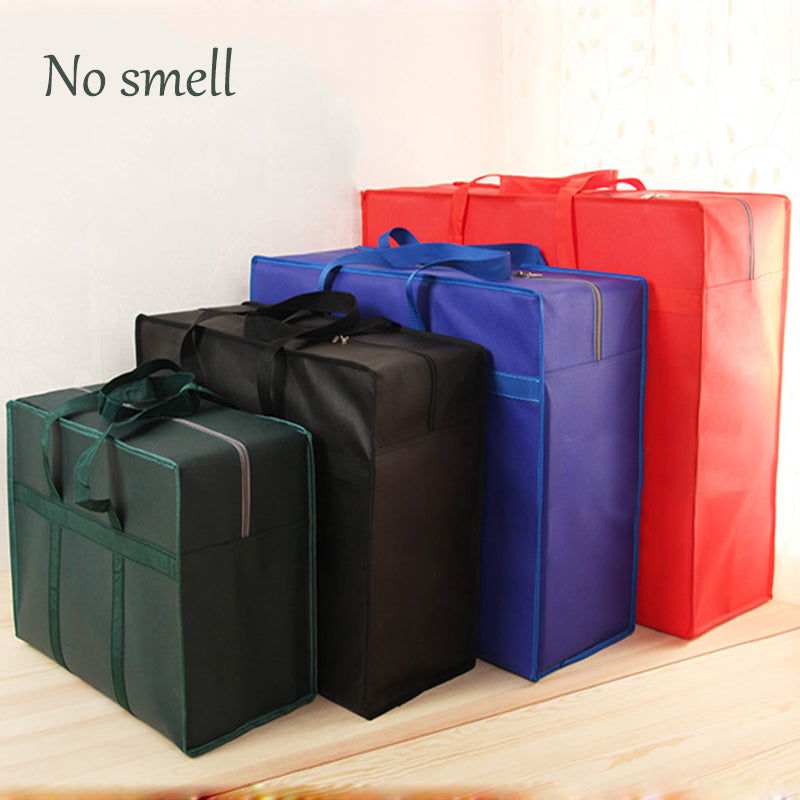Extra large travel bag moving bag Oxford cloth luggage packing bag waterproof  30L 100L 130L thick non-woven bag