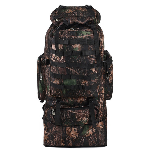 FENGTU 100L Large Hiking Climbing Backpacks Camouflage Softback Backpack For Men And Women Sports Bags Camping Travel Rucksack