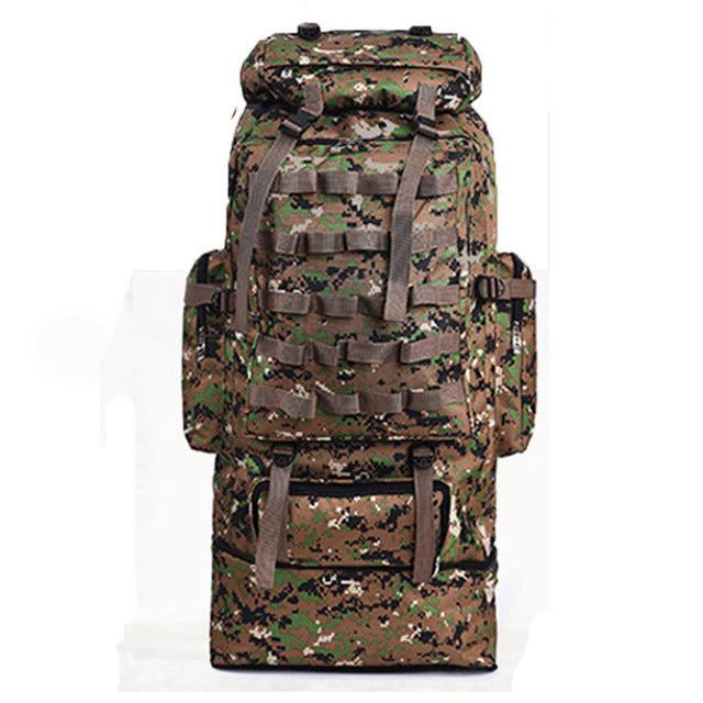 FENGTU 100L Large Hiking Climbing Backpacks Camouflage Softback Backpack For Men And Women Sports Bags Camping Travel Rucksack