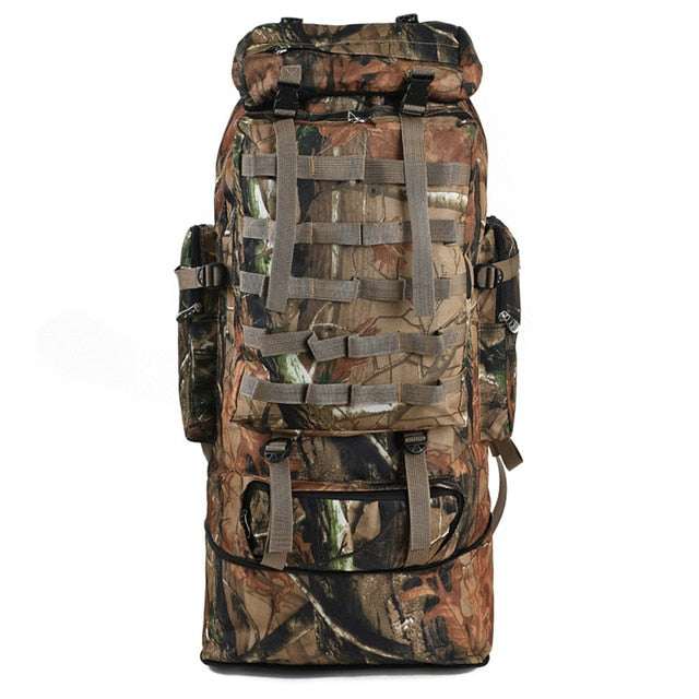 FENGTU 100L Large Hiking Climbing Backpacks Camouflage Softback Backpack For Men And Women Sports Bags Camping Travel Rucksack