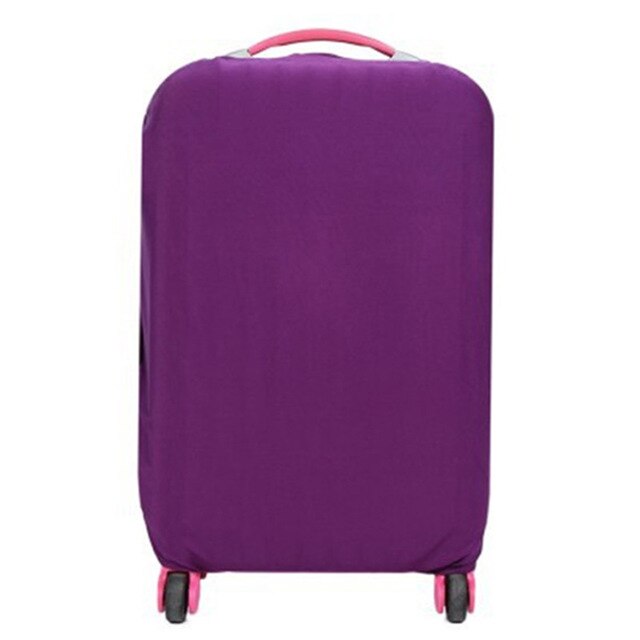 Solid color Travel suitcase dust cover  Luggage Protective Cover  For 18-30 inch  Trolley case dust cover Travel Accessories