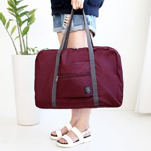 Women's Travel Bags Clothes Luggage Storage Make up Organizer Collation Pouch Cases Waterproof Folding Bags Ladies Cosmetic Bag