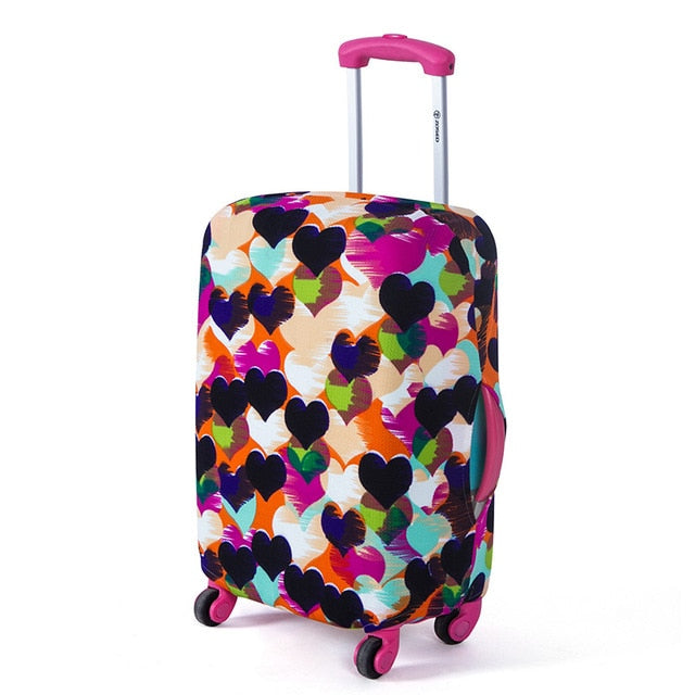 JULY'S SONG Travel Luggage Protective Covers Suitcase Cover Elastic Dustproof Cover for 18-30 inch Suitcase Travel Accessories