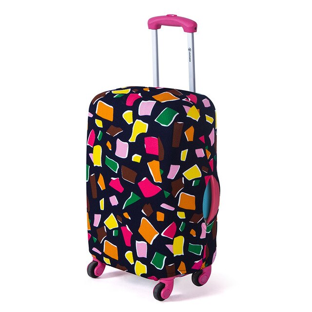 JULY'S SONG Travel Luggage Protective Covers Suitcase Cover Elastic Dustproof Cover for 18-30 inch Suitcase Travel Accessories