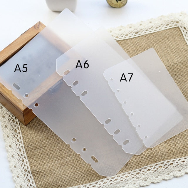 A5 A6 Felt shell fabric notebook Loose Leaf Notebook Paper Planner Inner Page ring binder Stationery Gift Traveler Journal