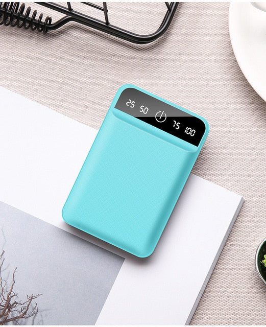 20000mAh Mobile Power Dual USB Output Portable Charger Mobile Power Mini Charging Mobile Power Travel External Battery Pack