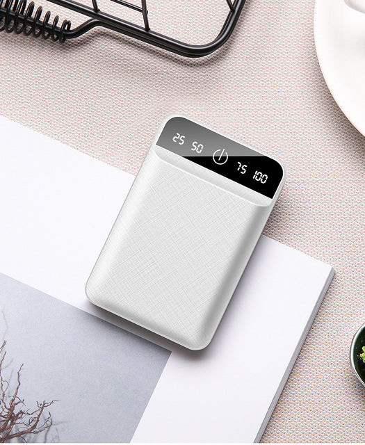 20000mAh Mobile Power Dual USB Output Portable Charger Mobile Power Mini Charging Mobile Power Travel External Battery Pack