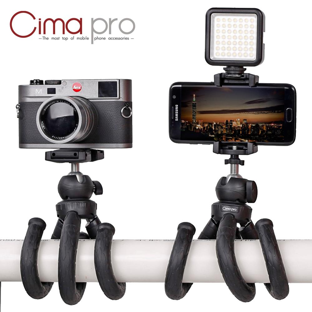 Cima pro RM-30II Travel Outdoor Mini Bracket Stand Octopus Tripod flexible Tripe Tripode For phone Digital Camera GoPro