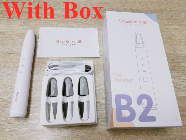 Youpin ShowSee Electric Nail Clippers Pedicure Set Baby Nail Trimmer Portable Travel Hygiene Kit Nail Cutter Tool