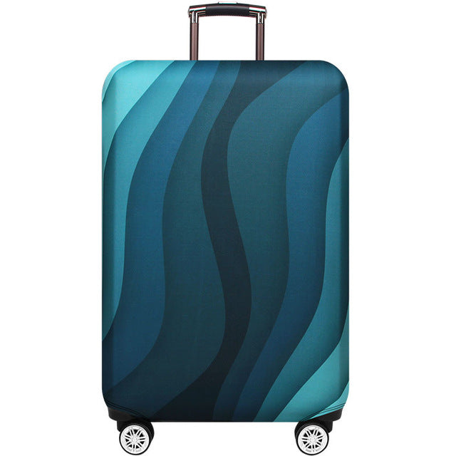 JULY'S SONG Suitcase Cover 18-32Inch Elastic Luggage Protective Covers Dust-proof Suitcase Protective Covers Travel Accessories