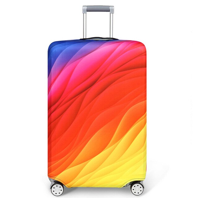 JULY'S SONG Suitcase Cover 18-32Inch Elastic Luggage Protective Covers Dust-proof Suitcase Protective Covers Travel Accessories
