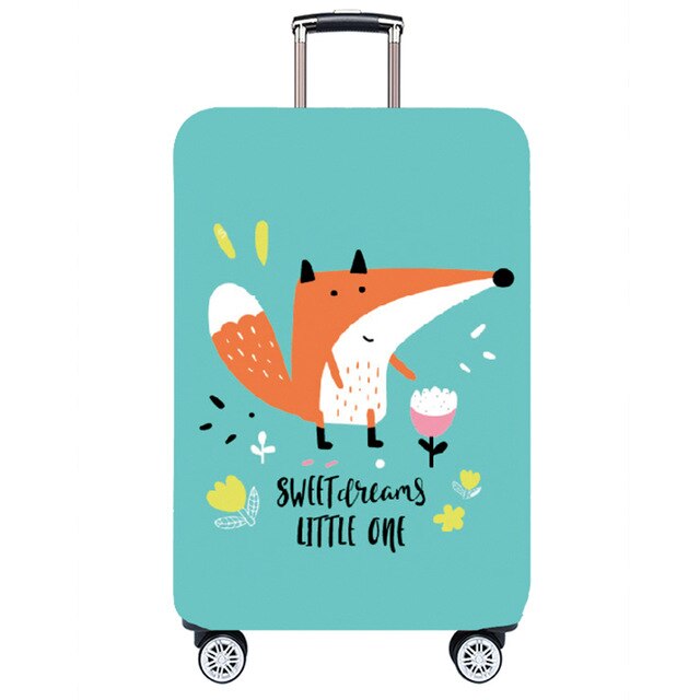 JULY'S SONG Suitcase Cover 18-32Inch Elastic Luggage Protective Covers Dust-proof Suitcase Protective Covers Travel Accessories
