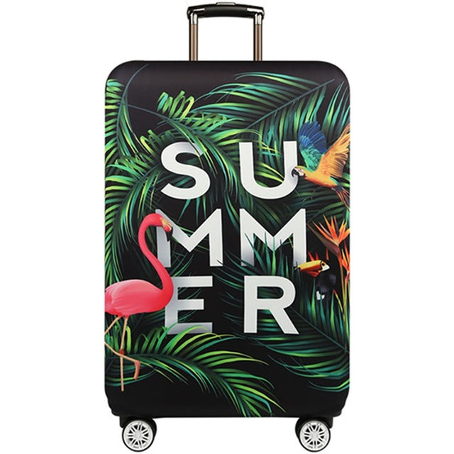 JULY'S SONG Suitcase Cover 18-32Inch Elastic Luggage Protective Covers Dust-proof Suitcase Protective Covers Travel Accessories