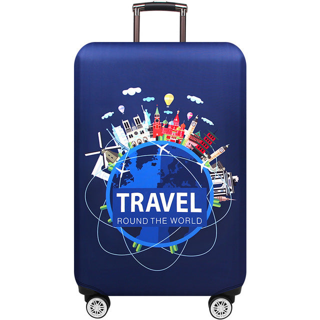 JULY'S SONG Suitcase Cover 18-32Inch Elastic Luggage Protective Covers Dust-proof Suitcase Protective Covers Travel Accessories