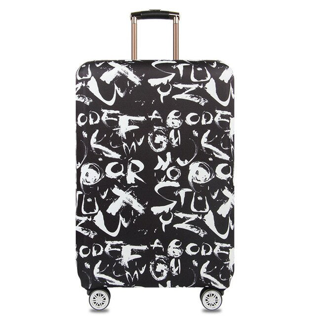 JULY'S SONG Suitcase Cover 18-32Inch Elastic Luggage Protective Covers Dust-proof Suitcase Protective Covers Travel Accessories