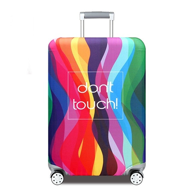 JULY'S SONG Suitcase Cover 18-32Inch Elastic Luggage Protective Covers Dust-proof Suitcase Protective Covers Travel Accessories