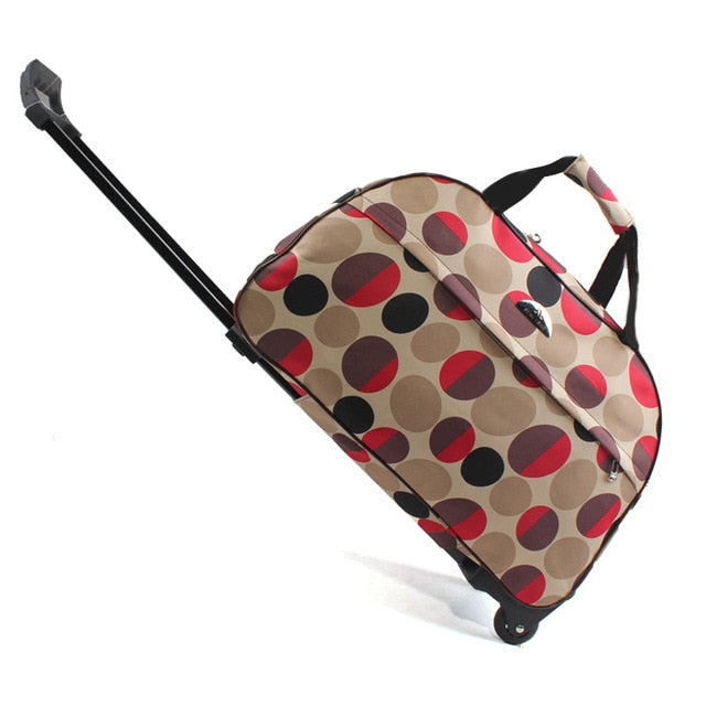 JULY'S SONG Luggage Bag Travel Duffle Trolley bag Rolling Suitcase Trolley Women Men Travel Bags  With Wheel Carry-On bag