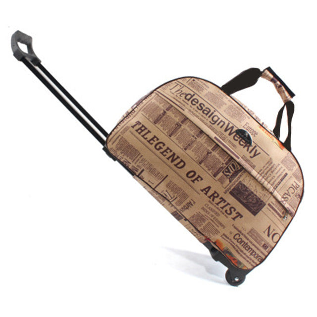 JULY'S SONG Luggage Bag Travel Duffle Trolley bag Rolling Suitcase Trolley Women Men Travel Bags  With Wheel Carry-On bag