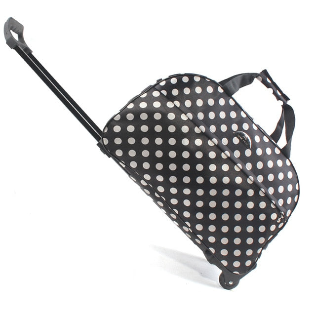 JULY'S SONG Luggage Bag Travel Duffle Trolley bag Rolling Suitcase Trolley Women Men Travel Bags  With Wheel Carry-On bag