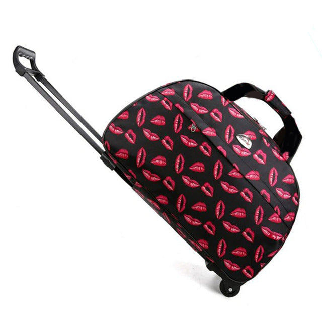 JULY'S SONG Luggage Bag Travel Duffle Trolley bag Rolling Suitcase Trolley Women Men Travel Bags  With Wheel Carry-On bag