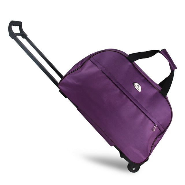 JULY'S SONG Luggage Bag Travel Duffle Trolley bag Rolling Suitcase Trolley Women Men Travel Bags  With Wheel Carry-On bag