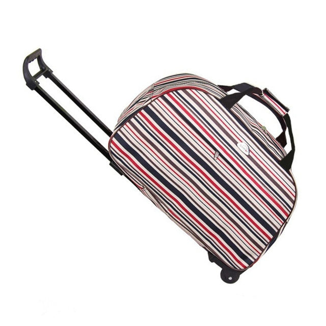 JULY'S SONG Luggage Bag Travel Duffle Trolley bag Rolling Suitcase Trolley Women Men Travel Bags  With Wheel Carry-On bag