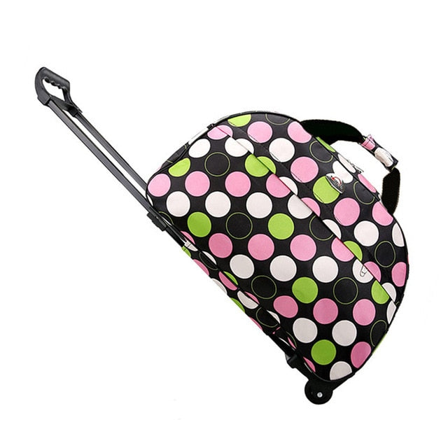 JULY'S SONG Luggage Bag Travel Duffle Trolley bag Rolling Suitcase Trolley Women Men Travel Bags  With Wheel Carry-On bag