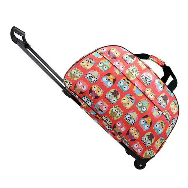 JULY'S SONG Luggage Bag Travel Duffle Trolley bag Rolling Suitcase Trolley Women Men Travel Bags  With Wheel Carry-On bag