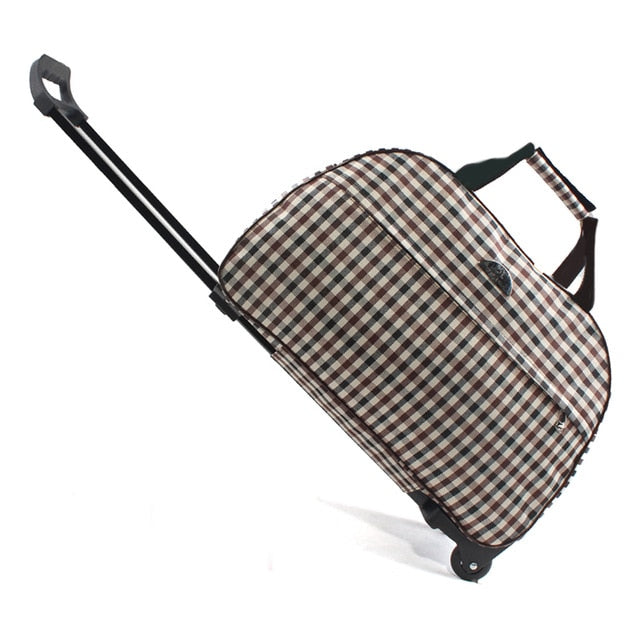 JULY'S SONG Luggage Bag Travel Duffle Trolley bag Rolling Suitcase Trolley Women Men Travel Bags  With Wheel Carry-On bag