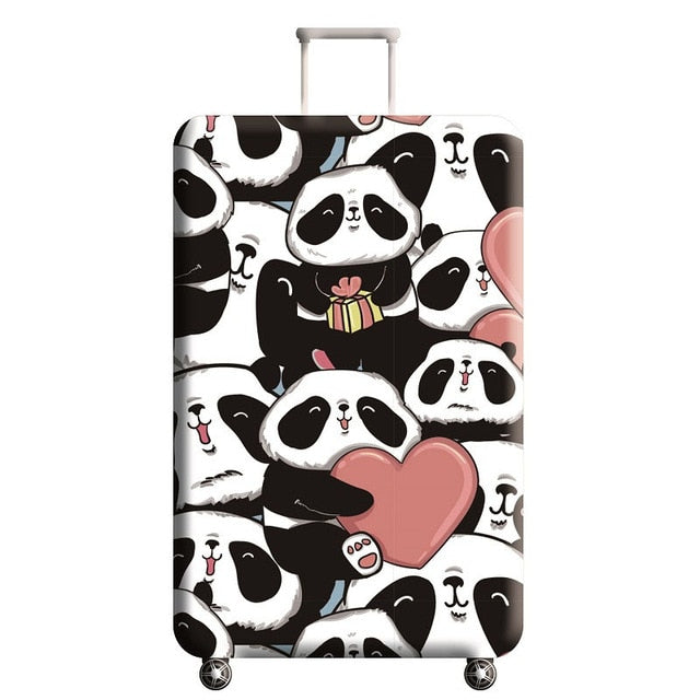 JULY'S SONG Trolley Luggage Protctive Cover Travel Suitcase Case Elastic Suitcase Protective Covers For 18-32 Inch Luggage Cover