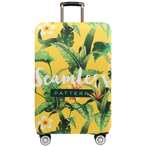JULY'S SONG Trolley Luggage Protctive Cover Travel Suitcase Case Elastic Suitcase Protective Covers For 18-32 Inch Luggage Cover