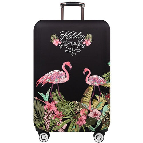 JULY'S SONG Trolley Luggage Protctive Cover Travel Suitcase Case Elastic Suitcase Protective Covers For 18-32 Inch Luggage Cover