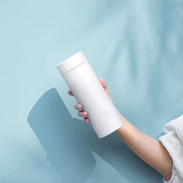 Xiaomi Mijia Yunmi Electric Cup Intelligent Temperature Control Prortable Cup Stainless Steel For Travel Thermos Cup Smart Home