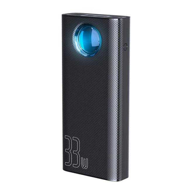 Baseus 30000mAh Power Bank PD SUB 3.0 Fast Charging Portable Charger 33W Powerbank Travel External Battery Pack For Phone Laptop