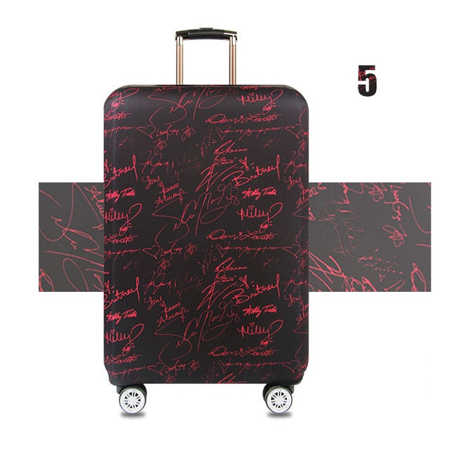 JULY'DOSAC  Travel Luggage Protective Cover Suitcase Case Accessorie Baggag Elastic Luggage Cover Apply to 18-32inch Suitcase
