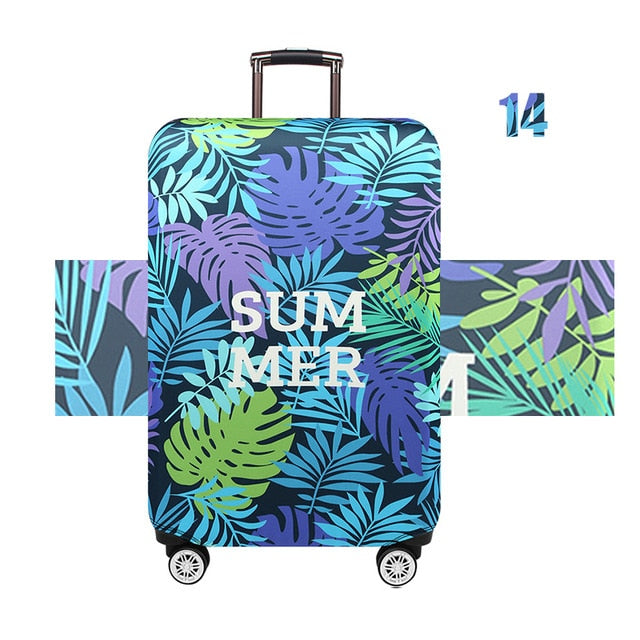 JULY'DOSAC  Travel Luggage Protective Cover Suitcase Case Accessorie Baggag Elastic Luggage Cover Apply to 18-32inch Suitcase