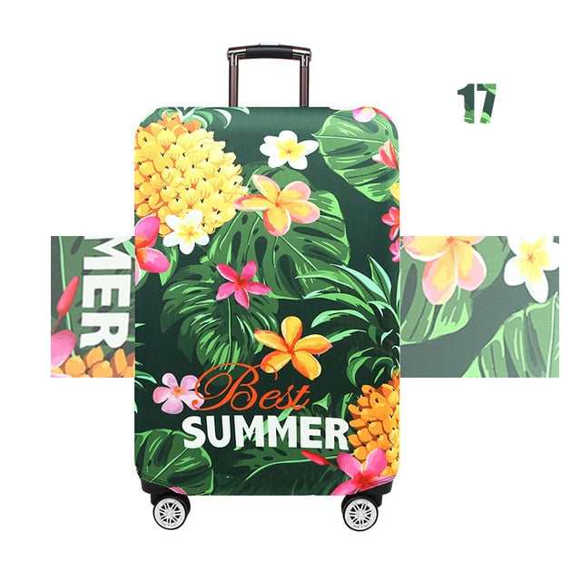 JULY'DOSAC  Travel Luggage Protective Cover Suitcase Case Accessorie Baggag Elastic Luggage Cover Apply to 18-32inch Suitcase