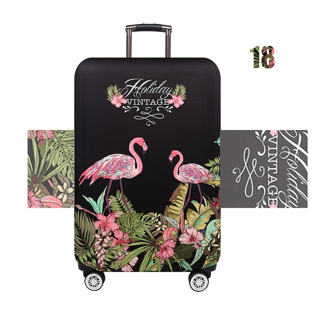 JULY'DOSAC  Travel Luggage Protective Cover Suitcase Case Accessorie Baggag Elastic Luggage Cover Apply to 18-32inch Suitcase