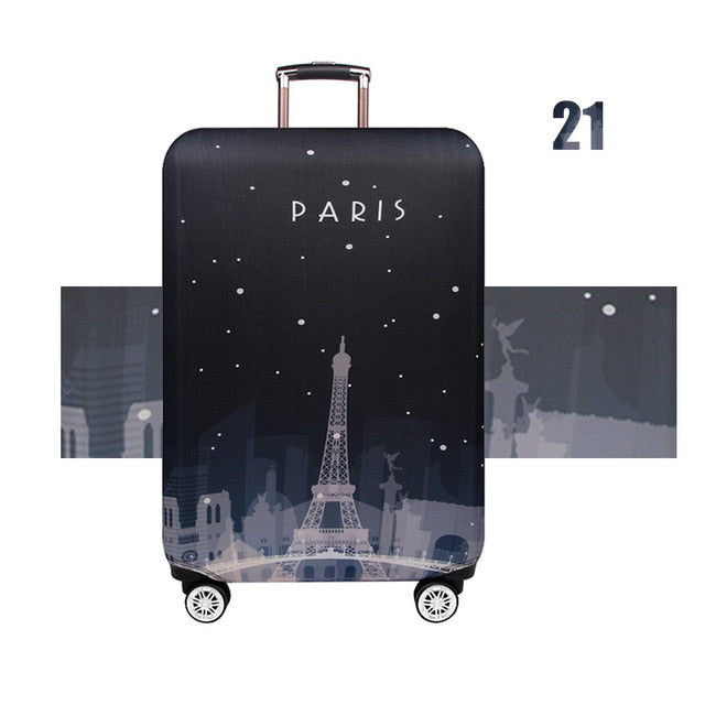 JULY'DOSAC  Travel Luggage Protective Cover Suitcase Case Accessorie Baggag Elastic Luggage Cover Apply to 18-32inch Suitcase