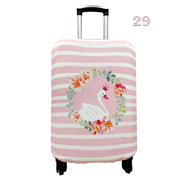 JULY'DOSAC  Travel Luggage Protective Cover Suitcase Case Accessorie Baggag Elastic Luggage Cover Apply to 18-32inch Suitcase