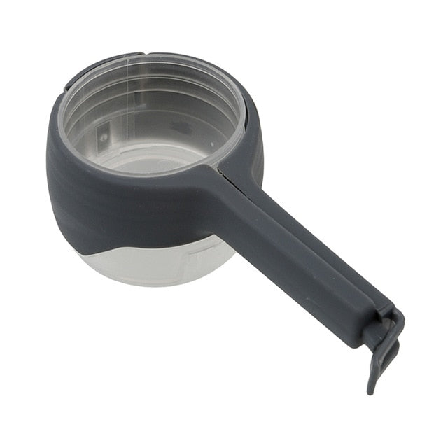 New Seal Pour Food Storage Bag Clip Snack Sealing Clip Keeping Fresh Sealer Clamp Plastic Helper Food Saver Travel Kitchen Tools