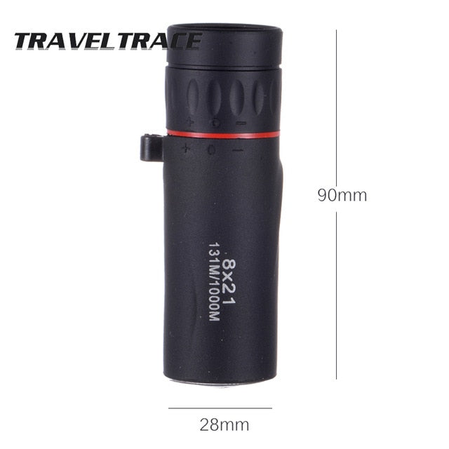 8X21/30X25 Mini Pocket Monocular Telescope for Smartphone Powerful Military Zoom Micro Scope Binoculars Travel Hunting Optical