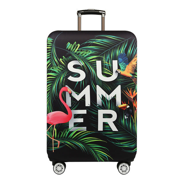 Thicker Travel Luggage Protective Cover Suitcase Case Travel Accessorie Baggag Elastic Luggage Cover Apply to 18-32inch Suitcase
