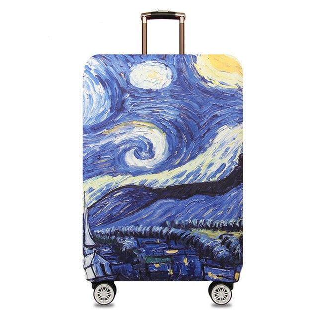 Thicker Travel Luggage Protective Cover Suitcase Case Travel Accessorie Baggag Elastic Luggage Cover Apply to 18-32inch Suitcase