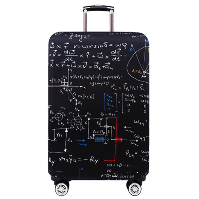 Thicker Travel Luggage Protective Cover Suitcase Case Travel Accessorie Baggag Elastic Luggage Cover Apply to 18-32inch Suitcase